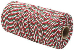  Aktakötöző zsineg nemzeti színű pamut (20/6/3) 100g - vegyesbolt