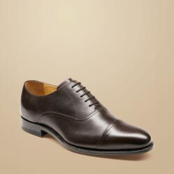 Charles Tyrwhitt Leather Oxford Shoes - Dark Chocolate - 47, 5