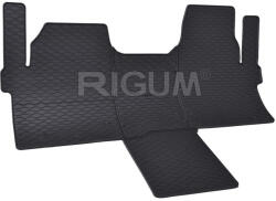 RIGUM Ford Transit/Tourneo Custom 2024- (2 személyes, alagút) Rigum méretpontos gumiszőnyeg szett (906226_38400_aho)