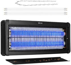 Vayox Álló elektromos rovarölő lámpa 180m2 fekete IKV-40W VAYOX (LIBLAM0010)