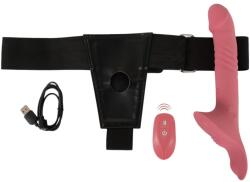 You2Toys - felcsatolható vibrátor szett (piros) - shop