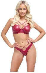 Cottelli Collection Party - fényes hatású melltartó szett (piros) (22142373251) - sexshopcenter