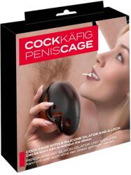 You2Toys - péniszketrec péniszpluggal (fekete) - sexshopcenter