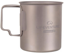 LIFEVENTURE Titanium cană 450 ml