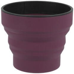 LIFEVENTURE Cana pliabilă din silicon Ellipse Flexi Mug 350ml, violet