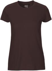 Neutral Tricou Fit pentru femei din bumbac organic Fairtrade - Maro | S (NE-O81001-1000304208)