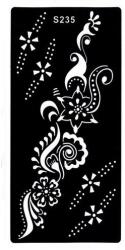  Henna tetováló sablon S235