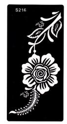  Henna tetováló sablon S216