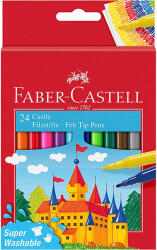 Faber-Castell Faber Castell kimosható filctoll készlet - 24 darabos (FC-554202)