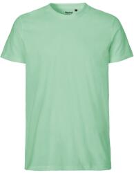 Neutral Férfi póló Fit organikus Fairtrade biopamutból - Dusty mint | 2XL (NE-O61001-1000278382)