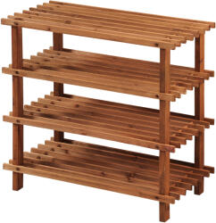 KESPER Sötét négyszintes cipősdoboz - 54 x 26 x 52 cm (69734)