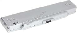 Powery Helyettesítő akku Sony típus VAIO VGN-AR95US ezüst 5200mAh