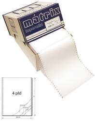 Pátria Leporelló Leporelló MATRIX 240x12 col 4 példányos 450 garn. /doboz