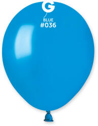 Gemar Metál kék lufi 13 cm 100 db
