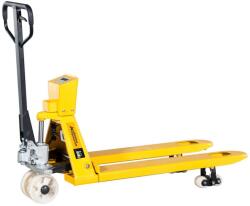 STAXX 2, 5 tonnás PRÉMIUM mérleges raklapemelő nylon kerékkel