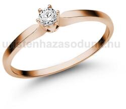  E331RLB09 - LABOR GYÉMÁNT: 0.09 CT (=2.8mm Ø) Eljegyzési Gyűrű (E331RLB09)
