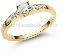  E115SLB35 - LABOR GYÉMÁNT: 0.35 CT (4.0mm Ø) Eljegyzési Gyűrű (E115SLB35)