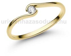  E105SLB07 - LABOR GYÉMÁNT: 0.07 CT (=2.6mm Ø) Eljegyzési Gyűrű (E105SLB07)