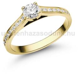  E111SLB62 - LABOR GYÉMÁNT: 0.62 CT (4.5 mm Ø) Eljegyzési Gyűrű (E111SLB62)