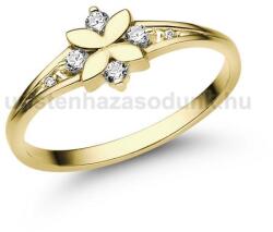  E308SLB14 - LABOR GYÉMÁNT: 0.14 CT (2.0mm Ø) Eljegyzési Gyűrű (E308SLB14)