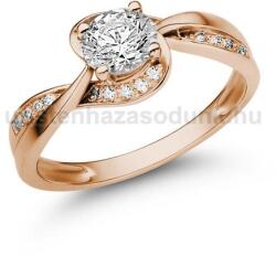  E108RLB86 - LABOR GYÉMÁNT: 0.86 CT (5.5 mm Ø) Eljegyzési Gyűrű (E108RLB86)