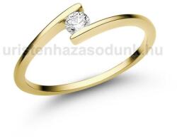  E7SLB14 - LABOR GYÉMÁNT: 0.14 CT (=3.3mm Ø) Eljegyzési Gyűrű (E7SLB14)