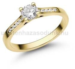  E109SLB65 - LABOR GYÉMÁNT: 0.65 CT (5.0 mm Ø) Eljegyzési Gyűrű (E109SLB65)