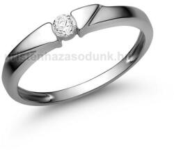  E12FLB11 - LABOR GYÉMÁNT: 0.11 CT (=3.0mm Ø) Eljegyzési Gyűrű (E12FLB11)