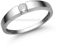  E345FLB15 - LABOR GYÉMÁNT: 0.15 CT (=3.4mm Ø) Eljegyzési Gyűrű (E345FLB15)