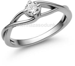  E120FLB35 - LABOR GYÉMÁNT: 0.35 CT (=4.5mm Ø) Eljegyzési Gyűrű (E120FLB35)