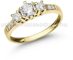  E18SLB80 - LABOR GYÉMÁNT: 0.80 CT (4.75mm Ø) Eljegyzési Gyűrű (E18SLB80)