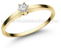  E331SLB11 - LABOR GYÉMÁNT: 0.11 CT (=3.0mm Ø) Eljegyzési Gyűrű (E331SLB11)