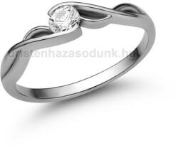  E104FLB18 - LABOR GYÉMÁNT: 0.18 CT (=3.6mm Ø) Eljegyzési Gyűrű (E104FLB18)