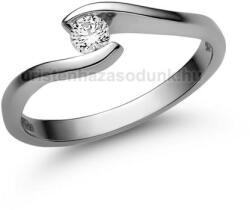  E14FLB18 - LABOR GYÉMÁNT: 0.18 CT (=3.6mm Ø) Eljegyzési Gyűrű (E14FLB18)