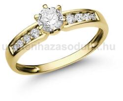  E17SLB50 - LABOR GYÉMÁNT: 0.50 CT (4.5mm Ø) Eljegyzési Gyűrű (E17SLB50)