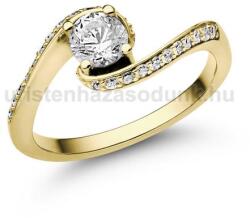  E103SLB72 - LABOR GYÉMÁNT: 0.72 CT (5.0mm Ø) Eljegyzési Gyűrű (E103SLB72)