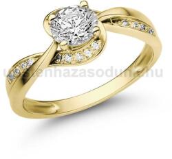  E108SLB86 - LABOR GYÉMÁNT: 0.86 CT (5.5 mm Ø) Eljegyzési Gyűrű (E108SLB86)