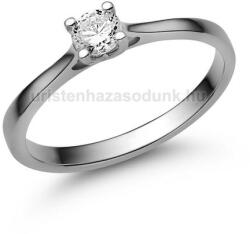  E113FLB25 - LABOR GYÉMÁNT: 0.25 CT (=4.0mm Ø) Eljegyzési Gyűrű (E113FLB25)