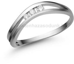  E329FLB09 - LABOR GYÉMÁNT: 0.09 CT (2.25mm Ø) Eljegyzési Gyűrű (E329FLB09)