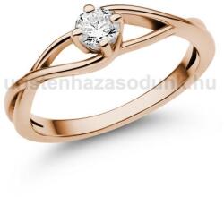  E120RLB35 - LABOR GYÉMÁNT: 0, 35ct (4, 5mm Ø) Eljegyzési Gyűrű (E120RLB35)