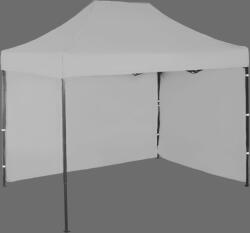 Expodom Gyorsan összecsukható sátor 2x3m - acél, 2 oldalfal, Szürke / antracit
