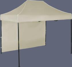 Expodom Gyorsan összecsukható sátor 2x3m - acél, 1 oldalfal, Bézs