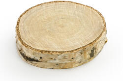  Fából készült terítéklapok, átmérő 4, 5-6, 5 cm (1 db / 6 db) (WDP1)