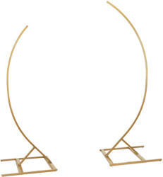  Stand with 2 Semi-Arch Bows, 200cm and 180cm - Set, Gold (SNT6-200-019)