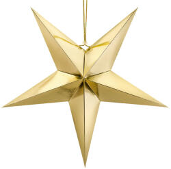  Papír csillag, 70 cm, arany (GWP1-70-019M)