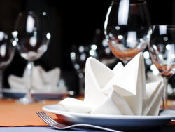  Szalvéta, fehér, 35 x 35 cm (1 db / 25 db) (SM35-008)