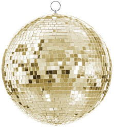  Hanging decoration Disco ball, gold, 30 cm (KDS2-30)