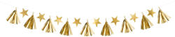  Papírfüzér Csillagok, arany, 1, 3 m (GL24-019ME)