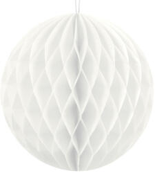  Méhsejt gömb, fehér, 10 cm (KB10-008)