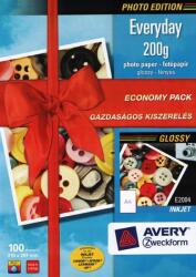 AVERY Economy fényes fotópapír A4 200g 100 ív (E2004)